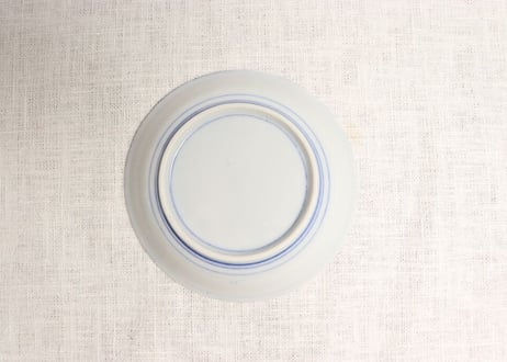 明治後期~大正銅判鳳凰図小皿