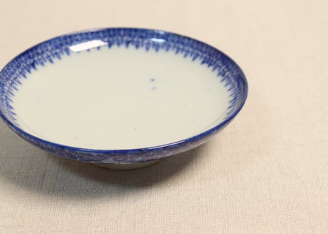明治前期紙刷唐子と竹林図飯茶碗
