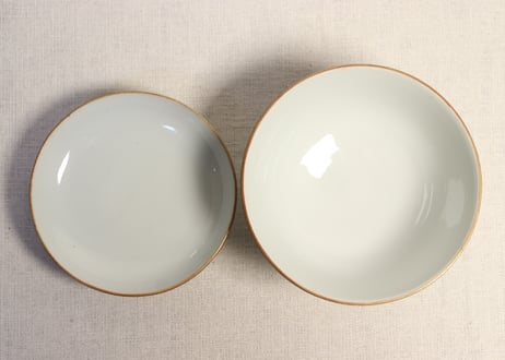 明治前期九谷焼色絵高砂図飯茶碗①