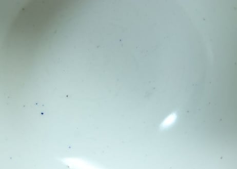明治前期染付市松文食籠ノミホツ