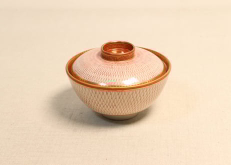 茶碗(古府焼　六渡心六) 十六代 樂吉左衞門 赤樂 千代久(盃) 茶碗…ではなく、