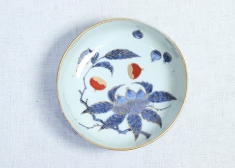 鉢 大鉢 色絵付け 赤絵 明治 大正 蛇の目 鳳凰 草文様 鉢 大鉢 色絵付け 赤絵 明治 大正 蛇の目 鳳凰 草文様 大正 九谷