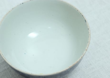 明治前期染付市松文食籠ノミホツ