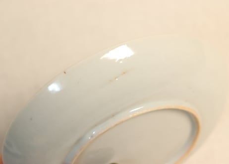 明治後期～大正銅判甕に柄杓と盃図小皿