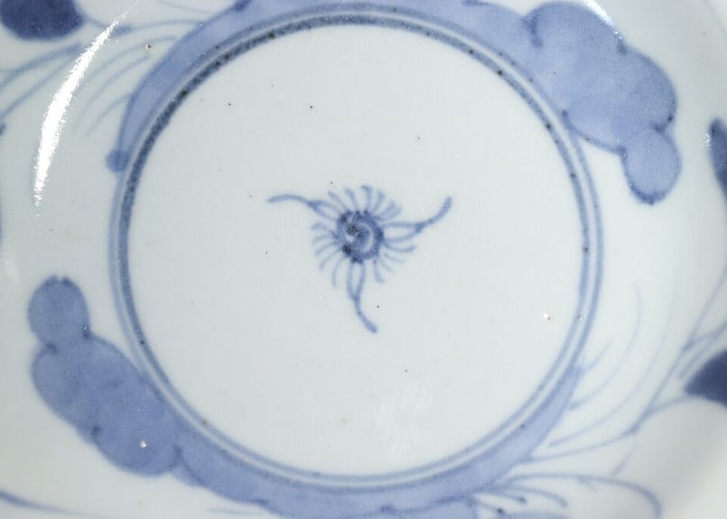 染付 雲龍図 江戸後期 10寸皿 【公式通販】