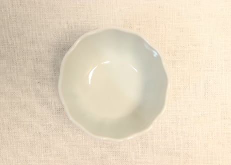 明治後期～大正源六製染付若松と唐草図通り物向付