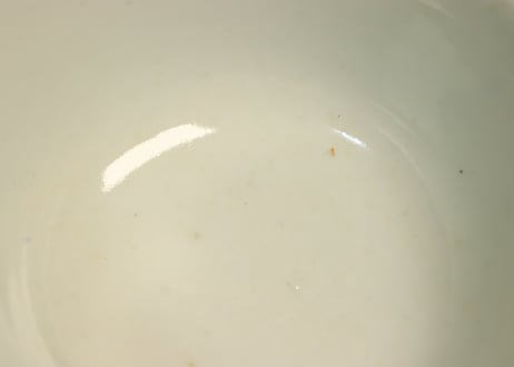 明治後期~大正銅判氷裂に梅図飯茶碗①