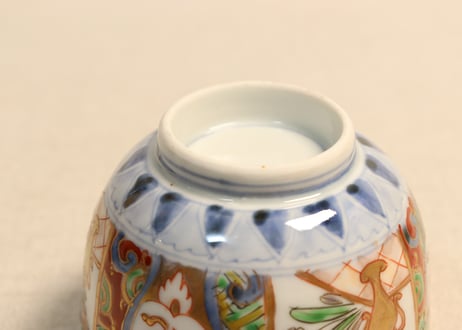 明治前期色絵生花と宝図向付
