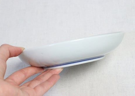 明治後期～大正銅判田植えと恵比寿大黒図5.5寸皿