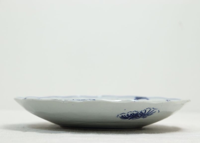 明治後期~大正銅判浦島太郎図8寸皿 | 吉祥寺PukuPuku