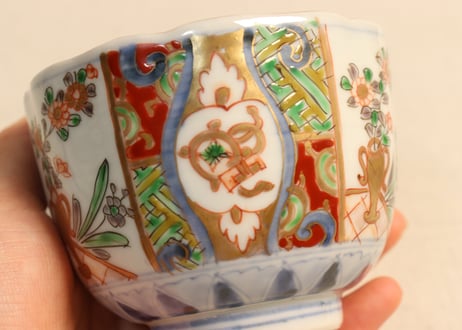 明治前期色絵生花と宝図向付