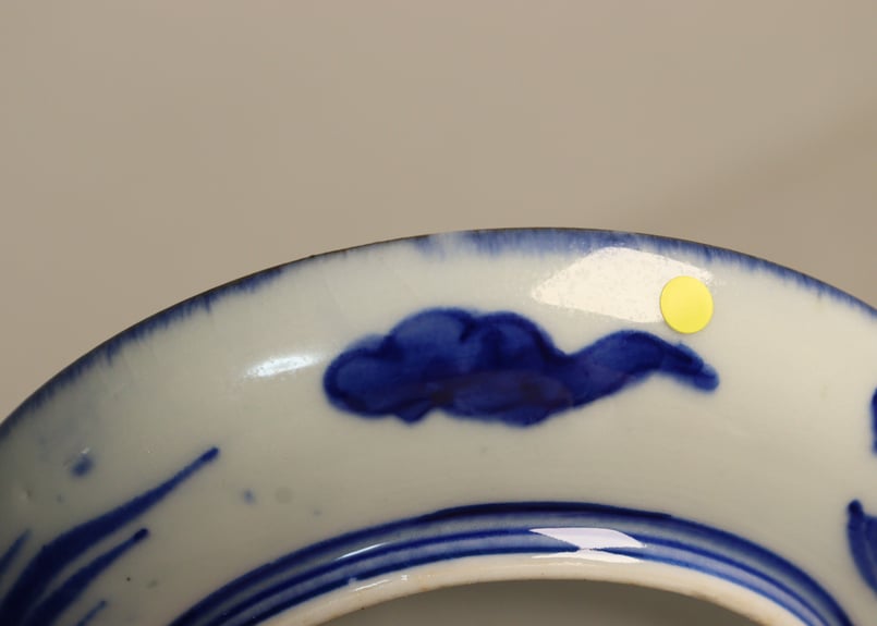小皿 二十四孝のうち10枚 日本製 明治頃 図変わり 絵変わり