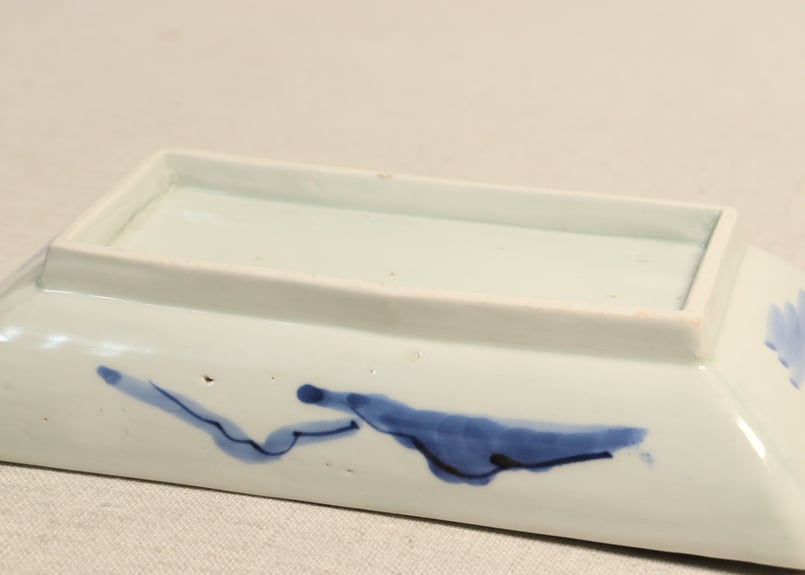 江戸幕末染付山水図長皿 | 吉祥寺PukuPuku