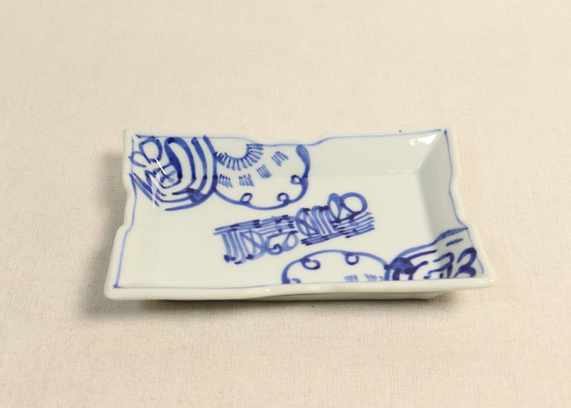 印判手 大皿 ふぐ図いげ大皿 河豚 フグ CATEGORY 印判 | 吉祥寺PukuPuku