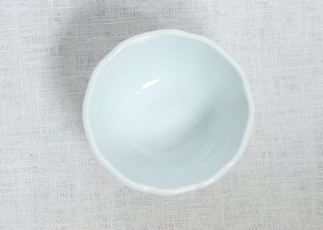 明治後期～大正染付海軍図通り物向付　5客組　1客小ニュウ