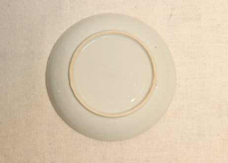 明治後期～大正銅判甕に柄杓と盃図小皿