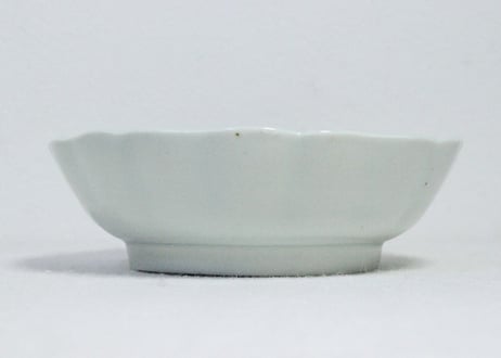 江戸幕末染付山葡萄図なます皿➁　かたつき,フリモノ