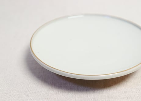 明治前期色絵桃と松鶴図通り物蒸茶碗
