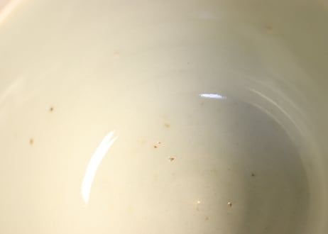 江戸幕末染付山水図向付 窯傷,フリモノ