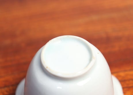 江戸中期柿右衛門白磁輪花縁向付①