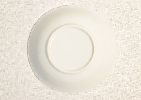 大正~昭和戦前ゴム判蔦図小皿