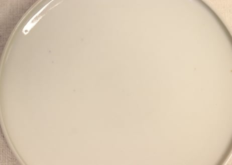 明治前期色絵竹梅と牡丹図蒸茶碗