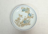 明治後期～大正銅判花鳥図小皿