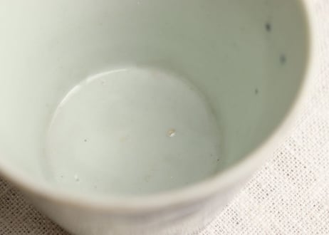 江戸中期染付竹図そば猪口