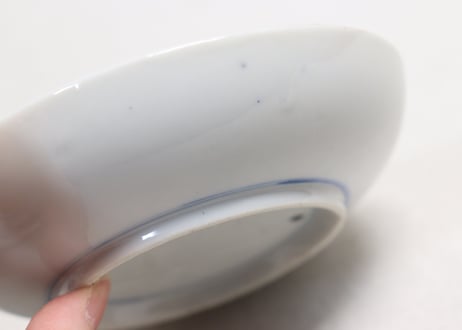明治後期～大正銅判六歌仙図小皿
