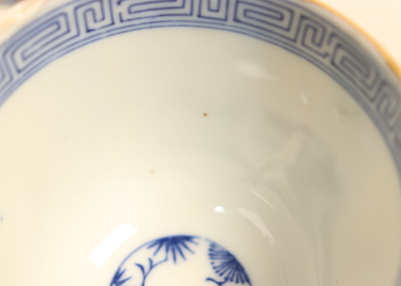明治後期～大正銅判色絵草花図向付 | 吉祥寺PukuPuku