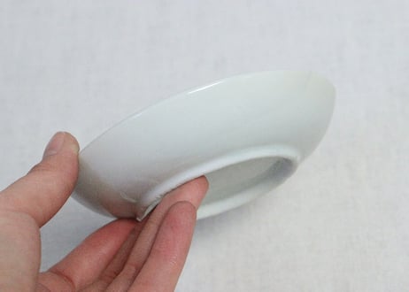 明治後期～大正銅判高砂図小皿