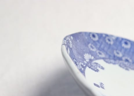 明治後期～大正銅判武者図9寸皿 山仁製 窯傷