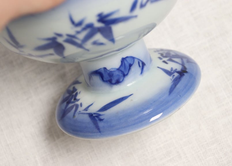 江戸幕末染付船上人物図盃洗 | 吉祥寺PukuPuku
