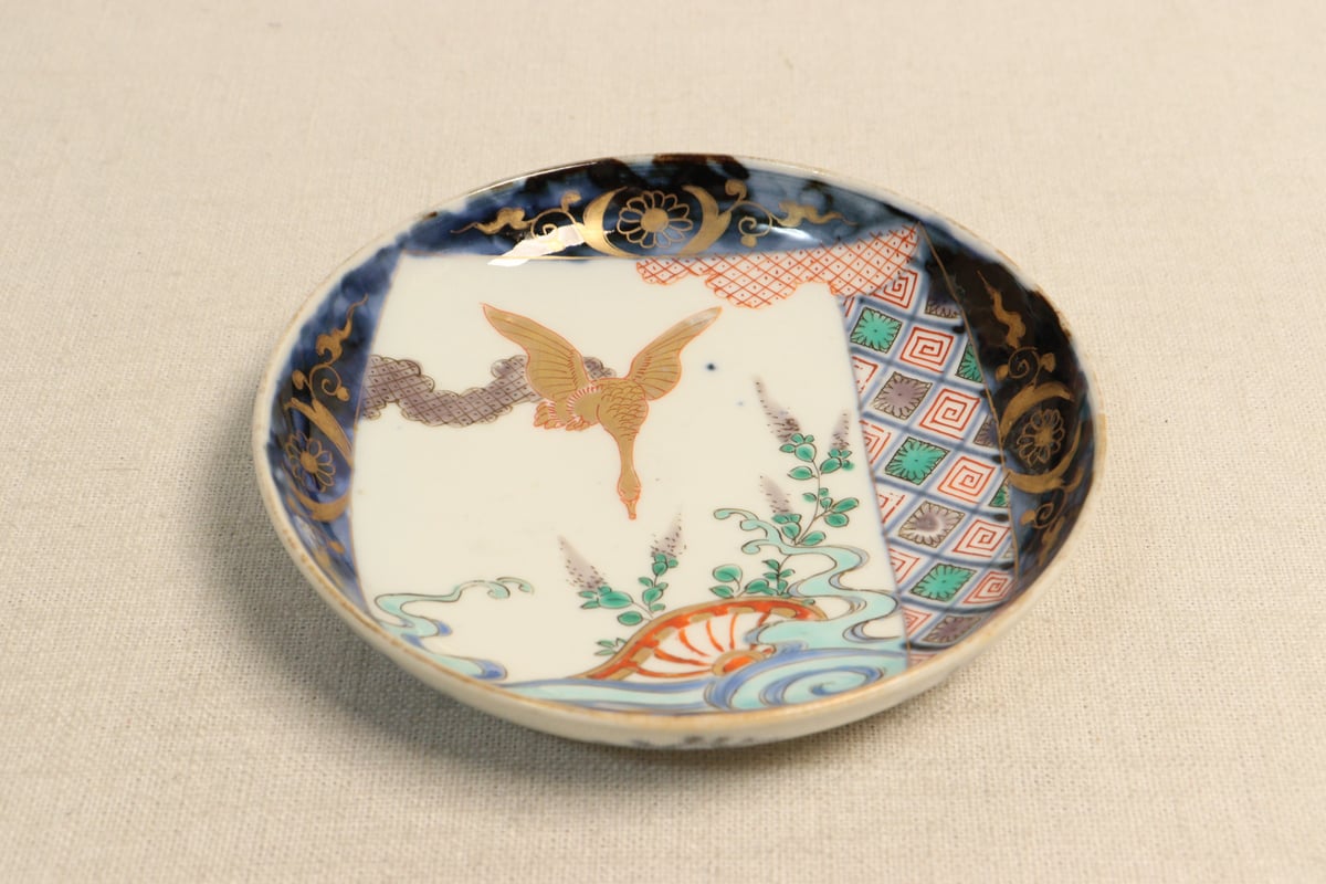 小皿 5枚 色絵 山水 花 江戸 明治 窯傷 小皿 5枚 色絵 山水 花 江戸 明治 窯傷 CATEGORY 印判 | 吉祥寺