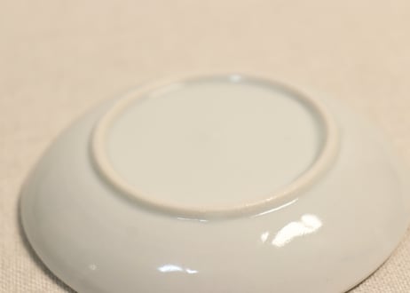 大正～昭和戦前染付葡萄図小皿