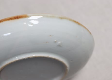 明治後期～大正銅判麦図5寸皿②フリモノ