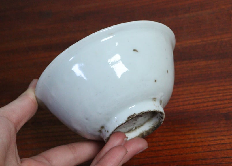 中国陶磁器　明成化　草花椀 中国陶磁器 明成化 草花椀 中国 徳化 青花7.5寸大碗 ｜ みん