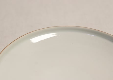 明治前期九谷焼色絵高砂図蒸茶碗
