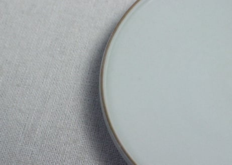 明治前期色絵扇面に菊図通り物蒸茶碗