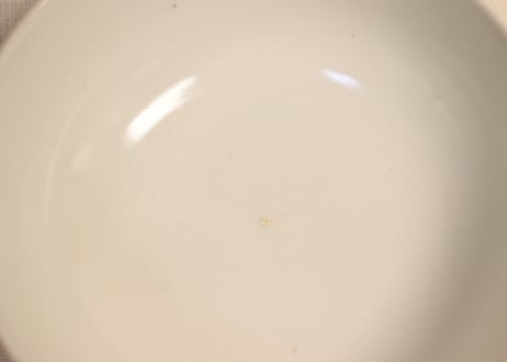 明治前期色絵竹梅と牡丹図蒸茶碗