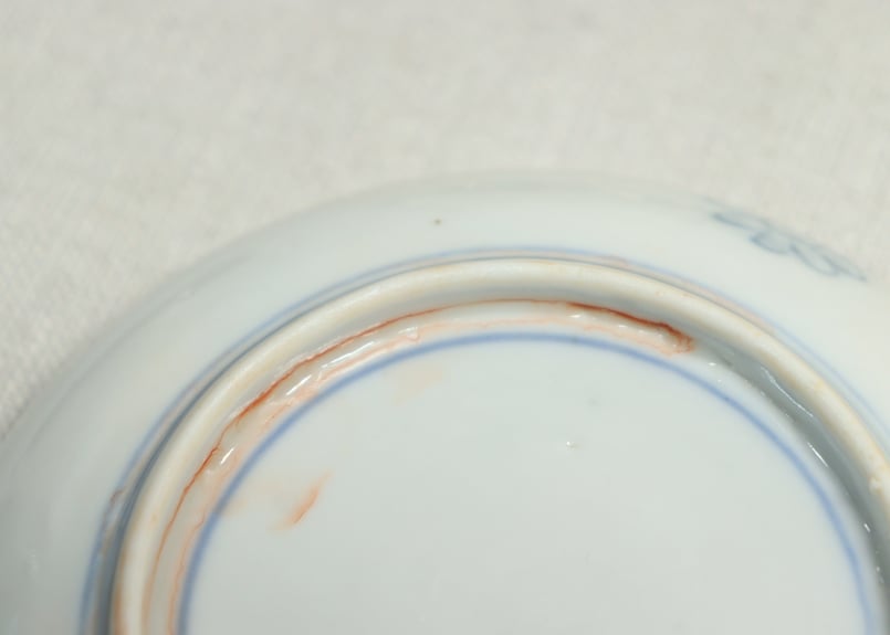 明治前期　色絵　鶴松竹梅蓋付鉢　大平　柘榴　赤絵　状態良し　直径27cm 明治前期色絵三方に松竹梅図小皿① | 吉祥寺PukuPuku