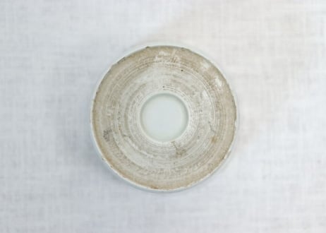江戸後期色絵窓絵と松竹梅図猪口 ノミホツ