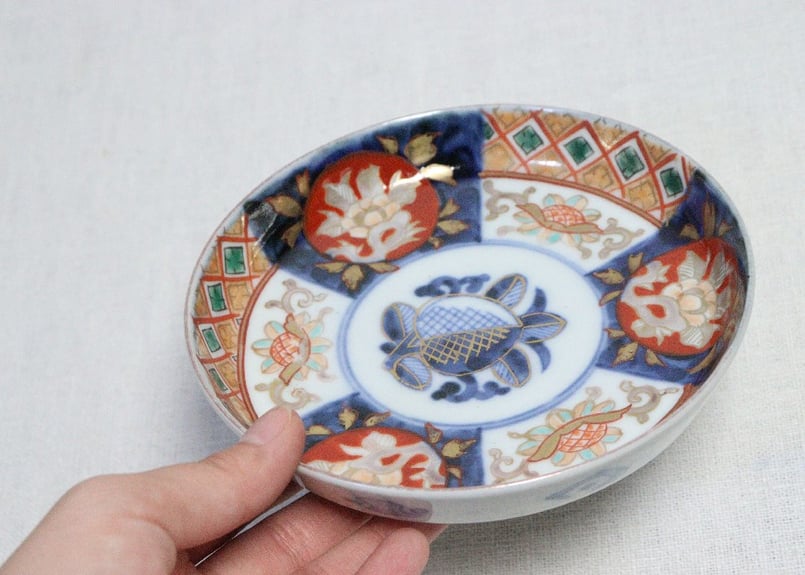 香蘭社図案帳 明治初期 色絵桃形鉢 深川栄左衛門 香蘭社図案帳 明治