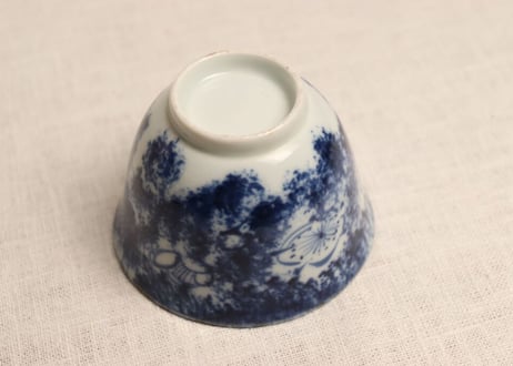 明治前期染付梅花図向付