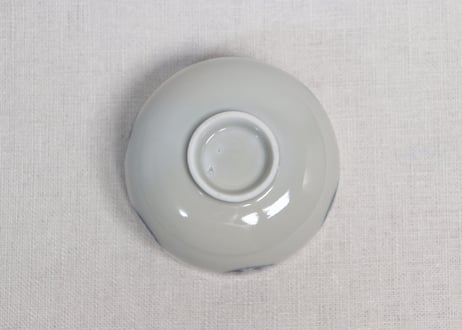 江戸幕末染付丸文湯呑②ケムリ