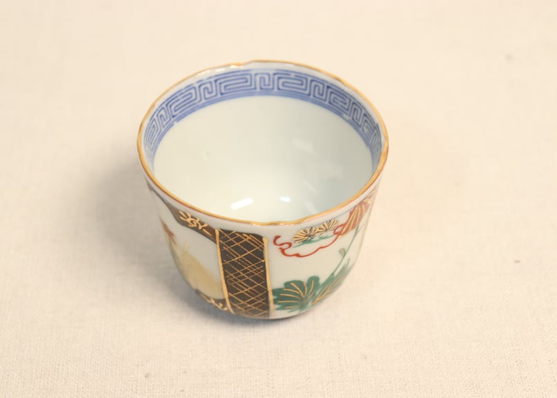 明治後期～大正銅判色絵草花図向付 | 吉祥寺PukuPuku