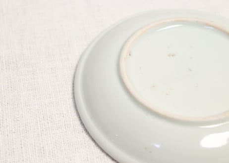 明治後期～大正銅判鯛玩具図小皿