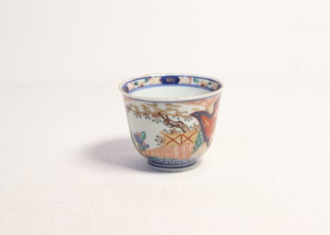 明治前期色絵桜図向付①