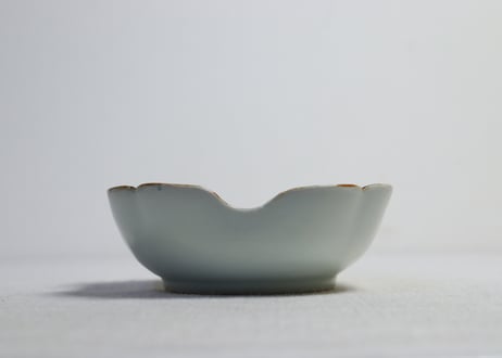 江戸中期色絵馬図四弁通り物なます皿 　5客組
