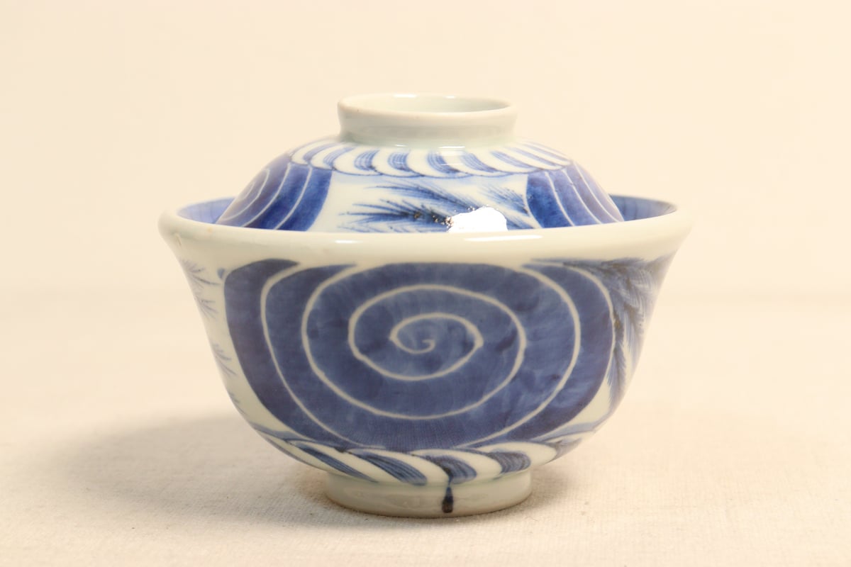 茶碗　能久作 色絵猫柳図167 茶碗 能久作 色絵猫柳図167 - メルカリ